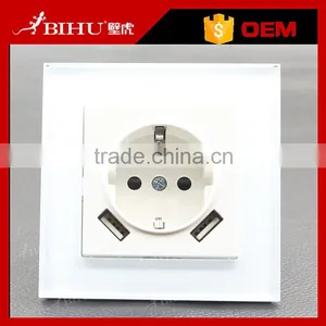 China Factory Price EU Standard Usb Wall Socket Wall Plug With Best Price for Sale thumbnail-4