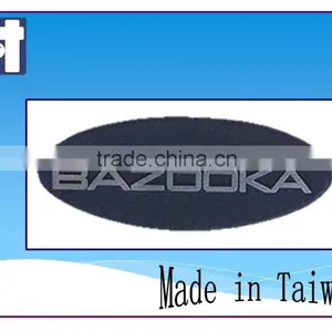 Thick Nameplate Black 3d Metal Sticker thumbnail-4