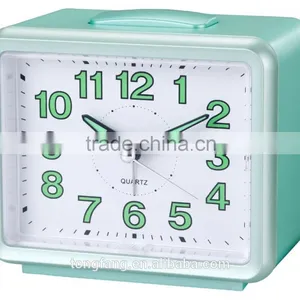Bell Beep Square Quartz Alarm Clock for Elderly thumbnail-2