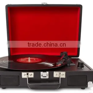 Hot Sale Newest Portable Suitcase Turntable Player Vinyl Records Suitcase Gramophone thumbnail-6