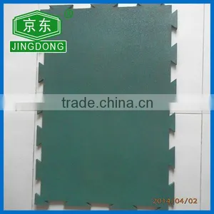 China Manufacturer High Quality Best Selling Rubber Tiled Floor thumbnail-1