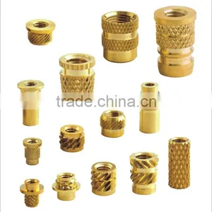 Custom Precision CNC Turned Brass Inserts thumbnail-1