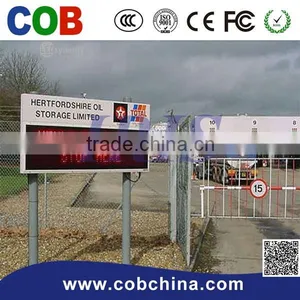 Single Color Full Color Waterproof P10 Wide Viewing Angle Traffic Led Display for Road and Bank thumbnail-2