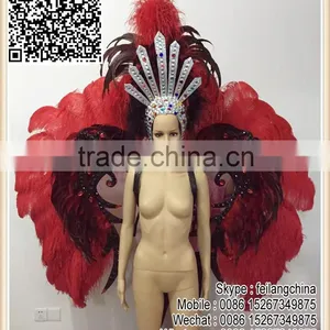 Luxury Samba Carnival Dress Up Stunning Cheap Set Costume For Hot Sell thumbnail-1