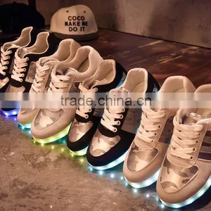 LED Light Luminous Sneaker Fluorescence USB Star /war Unisex Athletic Shoes Quality Choice Most Popular thumbnail-5