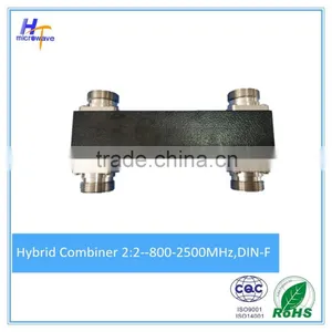 3dB Hybrid Coupler 2 in 2 Out Hybrid Combiner 800 - 2500MHz Hybrid Coupler With DIN - Female thumbnail-1