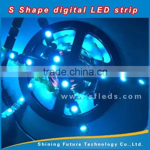 S Shape Bendable Digital Led Strip Addressable Built in IC Sk6812 Led Strip thumbnail-6