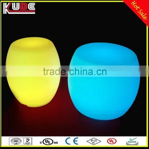 Flash Colors Changing LED Bar Stool/Drum Stool For Outdoor Party Used thumbnail-1