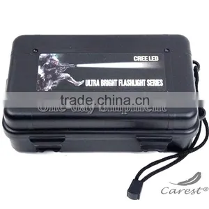 Custom Waterproof Anti Fall Plastic Storage Box For Flashlight Light Torch Lamp Battery Charger Case Holder thumbnail-2