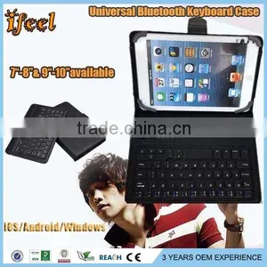 7" 8" 9" 10" Wireless Bluetooth Keyboard Case,rohs Fcc ce Bluetooth Keyboard Case thumbnail-2