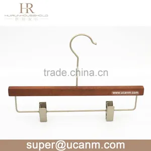 HRW-GT315GV Antique Lotus Wooden Pants Hanger thumbnail-1
