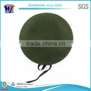 Wool Green Beret Gurkha Hats thumbnail-3
