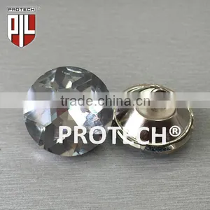 22mm Upholstery Crystal Buttons With Nail for Sofa Decoration thumbnail-2