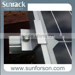 Al6005 /SS304 Solar Power Mount pv Module Mounting Clamps thumbnail-1