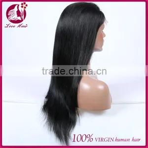 Glueless Full Lace Wigs 6A Vietnames Virgin Straight Lace Front Human Hair Wigs 8-30'' Full Lace Human Hair Wigs For Black Women thumbnail-3
