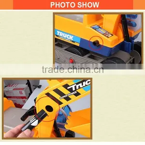 Plastic Simulation Construction Truck Toy Funny Kids Ride on Car Toy thumbnail-3