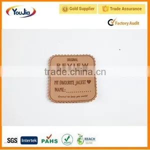 Factory Custom Jeans Label Pu Patch Garment Leather Labels thumbnail-1
