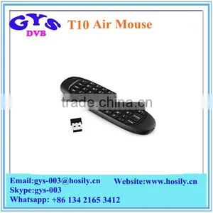Dual Sides Wireless Keyboard 2.4GHz Air Mouse T10 Rechargeable C120 Air Mouse For PC and Android Box thumbnail-1
