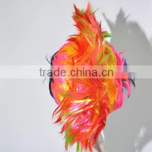 Crazy Color Cock Wig for Clown Cosplay Wig N366 thumbnail-3