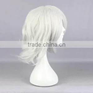 Tokyo Anime Wig Long White Curly Wig for Man N419 thumbnail-2