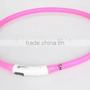 High Quality USB Rechargeable New Design Led Collars Usb Rechargeable Luminous Glow in the Dark Dog Collar thumbnail-2