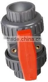 PVC True Union Ball Valve for Actuator thumbnail-1