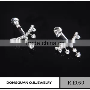 New 2016 Latest Earring Designs Earring Jackets for Woman thumbnail-5