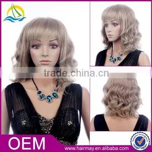 2014 NEW Fashion Lady Short Curly Synthetic Wigs Stock thumbnail-1