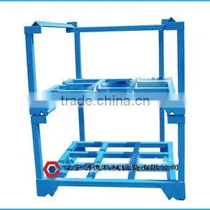 Economical and Industrial Flat Steel Rack Pallet Storaging Use Dismantaling Stackable Rack Pallet Racking System thumbnail-5