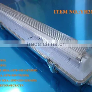 600/1200/1500mm Length T5 & T8 Fluorescent Lighting Fitting Waterproof IP65 thumbnail-1