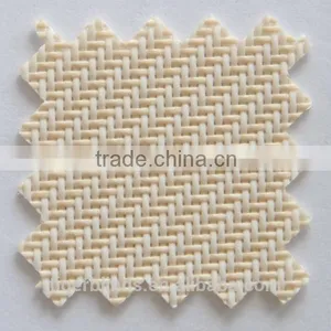 Pvc Coated Mesh Fabric for Chair Pvc Matt White Projection Screen Fabric Pvc pu Coated Polyester Fabric thumbnail-1