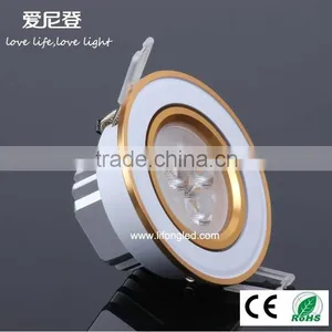 3W LED Recessed Light LED Ceiling Light Dimmable LED Downlight With 3 Years Warranty thumbnail-1