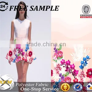 Summer Dresses Fabric Chiffon thumbnail-1