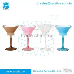 Acrylic 414ml Cocktail Glass thumbnail-2