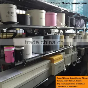2016 BEST SELLING PACKING CUSTOMIZED FULL PRINTING CORRUGATED FANCY BOX FOR SHIPPING FLOWER DELIVERY BOX thumbnail-4