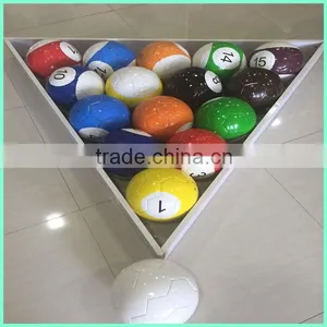 Amazing Top Quality PVC Cheap Billiard Soccer Ball Full Set for Snookball Game thumbnail-1