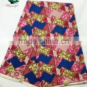 Haniye 2016/100% Cotton Hot Selling Home Textile Printed Wax Print Fabric/JFRW-7 thumbnail-1