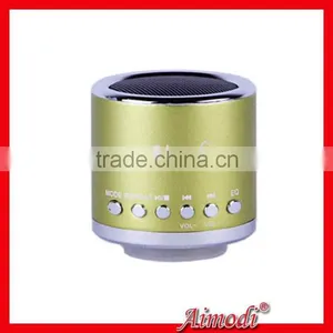Super Bass Round Card Speaker Support FM Radio and MP3 Player thumbnail-6