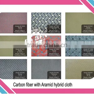 Carbon Fiber,Carbon Kevlar Hybrid Fabric thumbnail-3