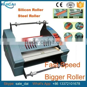 Cold and Hot 2 in 1 Digital Auto Slitting Roller Laminator Machine Laminating Machine thumbnail-1