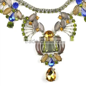 Hot Alloy Necklace Earring Jewelry Set thumbnail-6