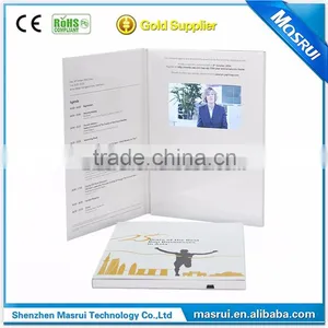 Blank 7.0 Inch Lcd Video Greeting Card Digital Video Brochure thumbnail-5