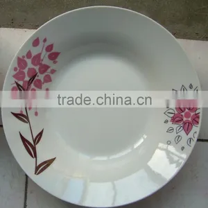Linyi 8 Inch Ceramic Soup Plate Round Modern Restaurant Plates thumbnail-5