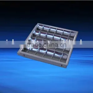 Grille Lamp, Grille Light, Girlle Lamp Fixtures, Fluorescent Light Fixtures 4x18w Laminated Steel cn thumbnail-1