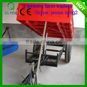 Agricultural Hydraulic Dump Trailer for Mini Farm Tractor thumbnail-1