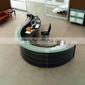 Small Half Round Reception Desk for Cash Counter thumbnail-2
