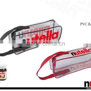 0.3mm PVC Bag With Zipper and Handle, Pvc Zipper Bag, Clear PVC Bag thumbnail-1