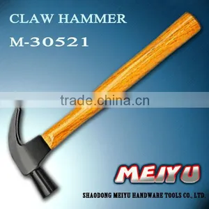 Germany Type Claw Hammer Tools With Wooden Handle thumbnail-1