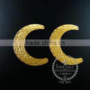 60*15mm Gold Plated Harmed Pattern Pendant Charm DIY Earrings Chandelier Jewelry Supplies 1850251 thumbnail-1