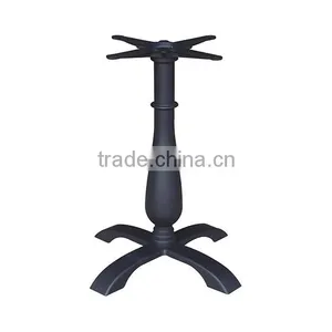 2016 Wholesale Furniture Antique Cast Iron Wrought Iron Table Base 4 Legs thumbnail-3